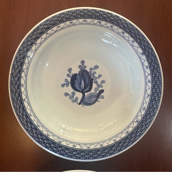 2 : Royal Copenhagen Denmark Handpainted Tranquebar Blue Soup Cereal Bowl - Picture 3 of 8